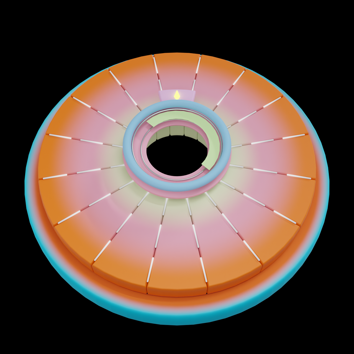 Burberry: The Wheel of Fortune Holographic Installation 10