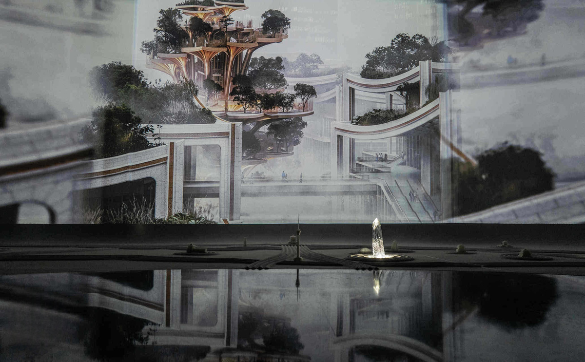 Xi'an CCBD: Immersive Digital Showroom & Urban Narrative 01
